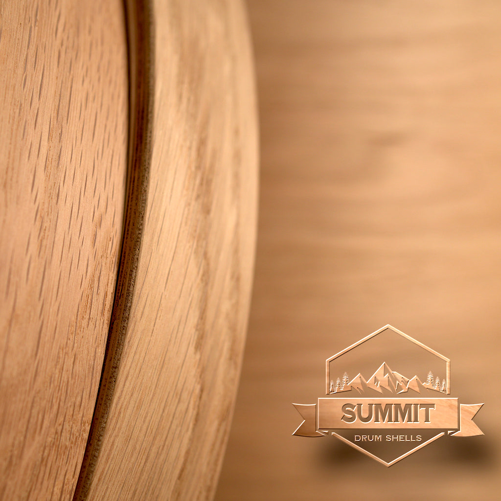 Summit Drum Shells - Oak Sizes 8 - 22''