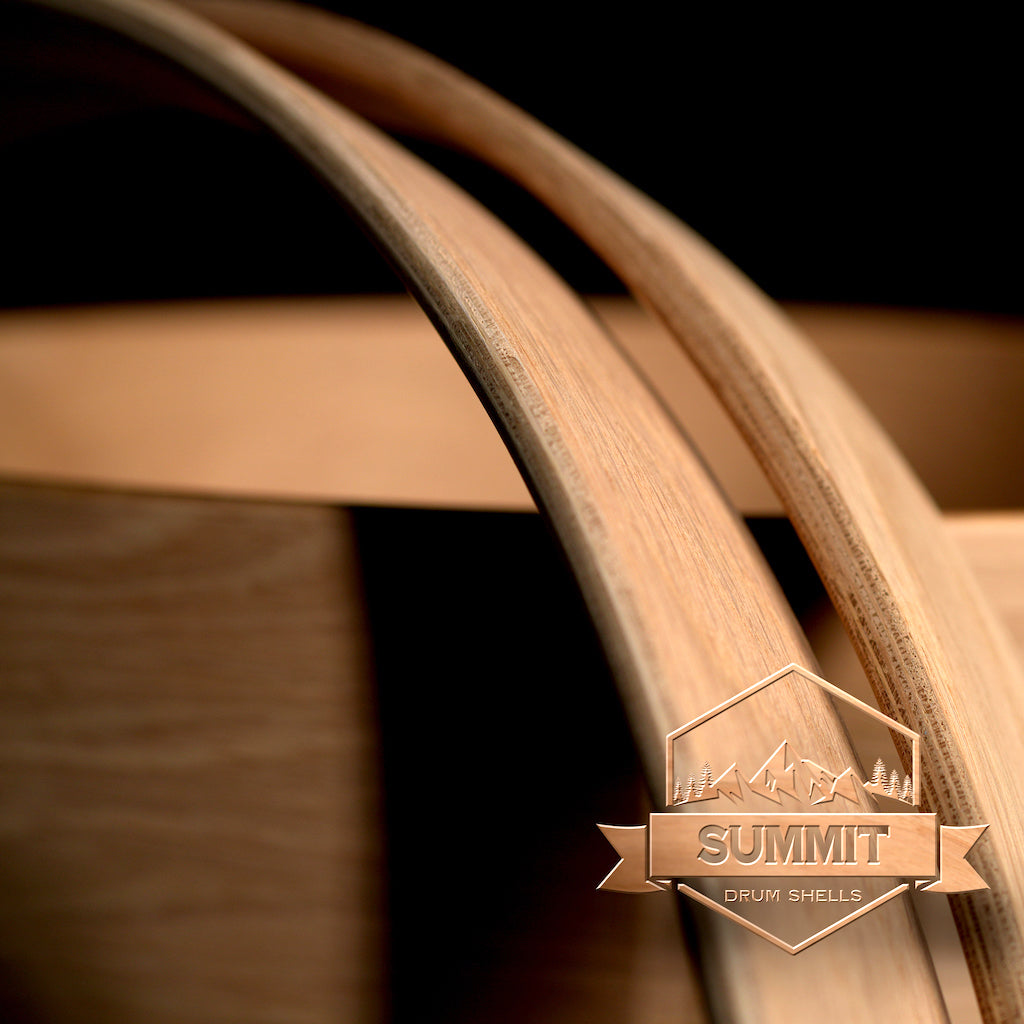 Summit Drum Shells - Oak Sizes 8 - 22''