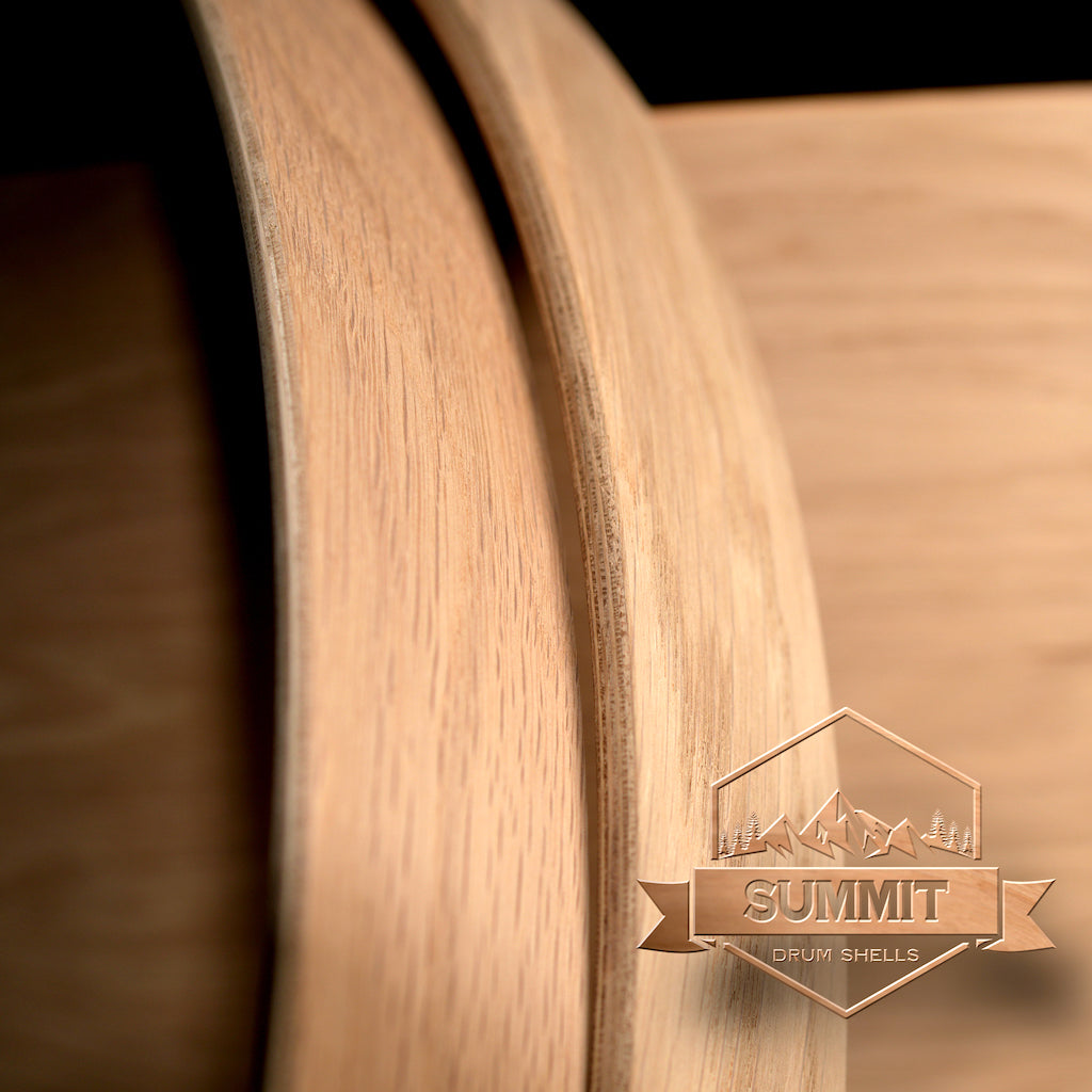 Summit Drum Shells - Oak Sizes 8 - 22''