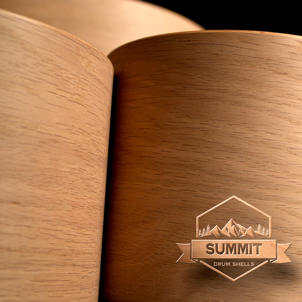 Summit Drum Shells - Oak Sizes 8 - 22''