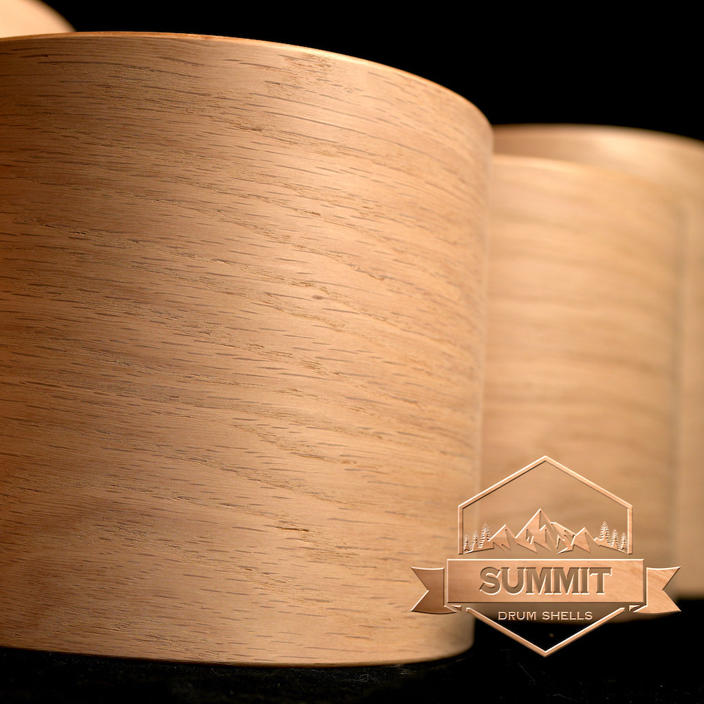 Summit Drum Shells - Oak Sizes 8 - 22''