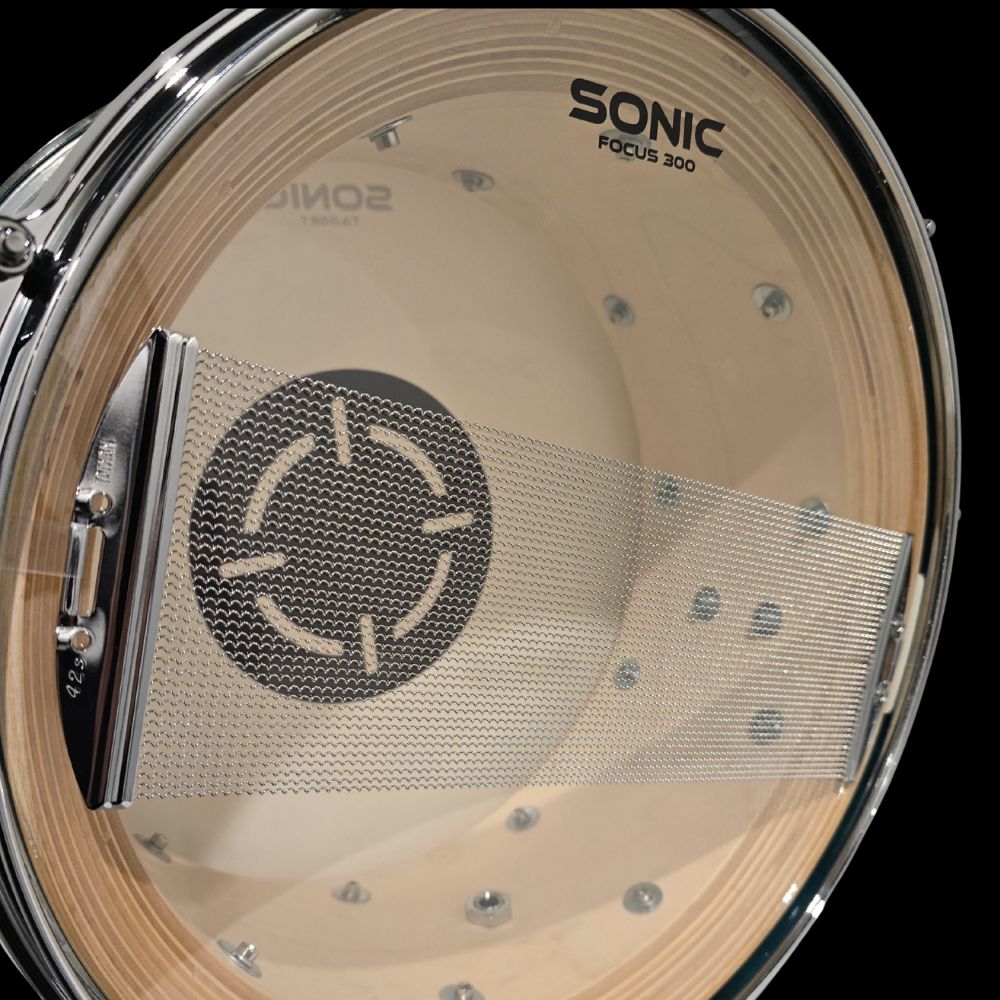 Chaos Twenty X Elite 14x6.5 20 Ply Snare Drum - Blue Mappa Burl