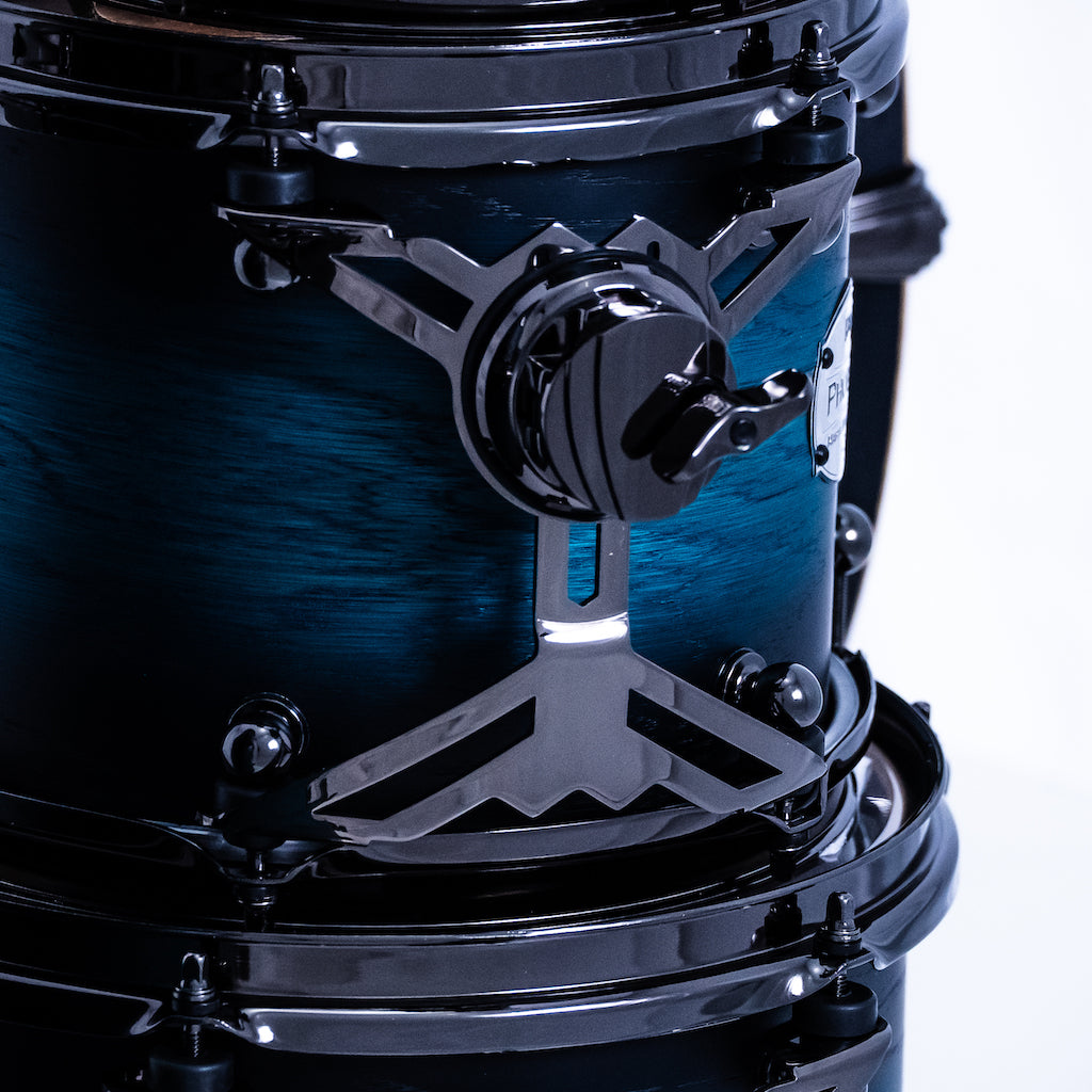 Chaos Phoenix II Maple & Oak Drum Kit - Blue Burst