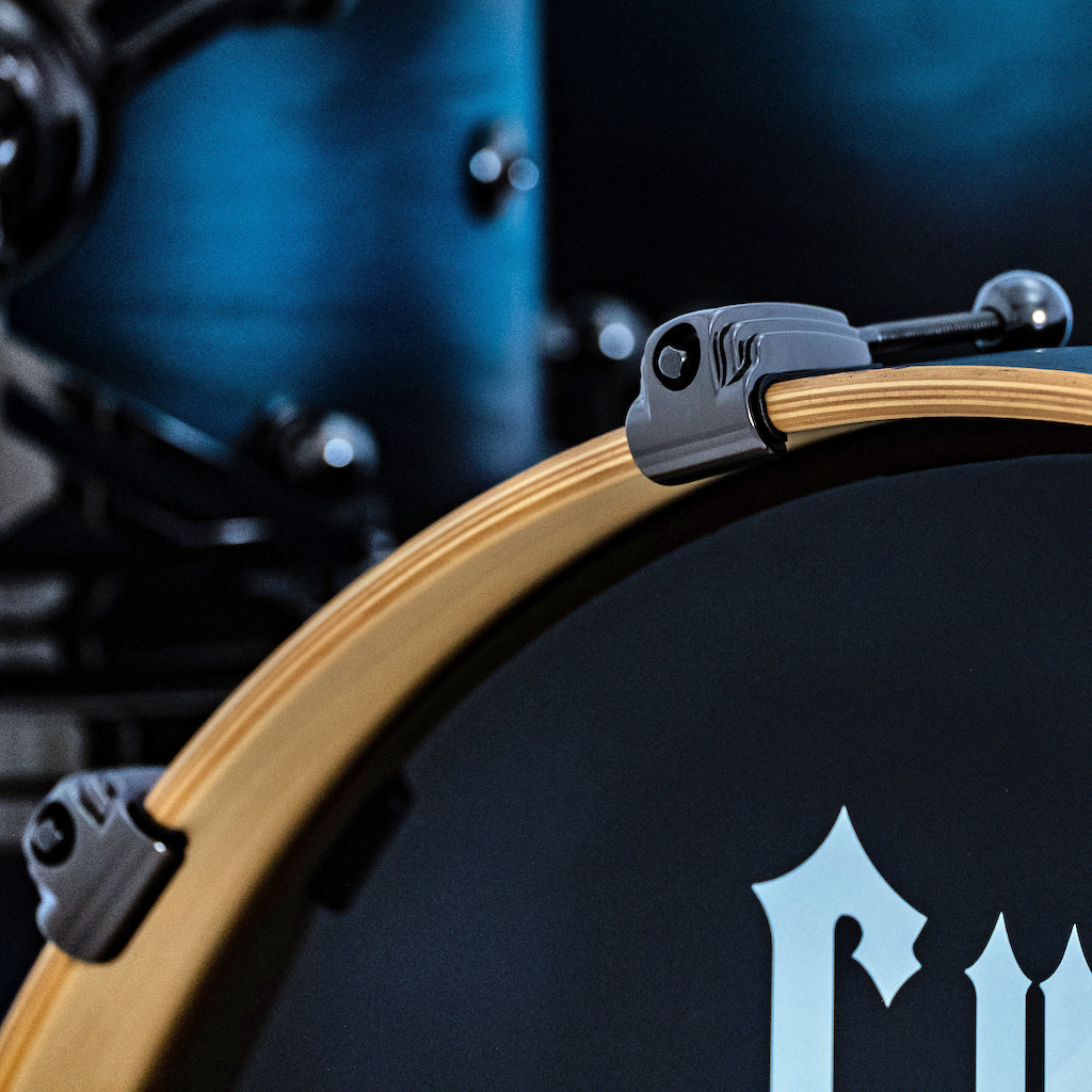 Chaos Phoenix II Maple & Oak Drum Kit - Blue Burst