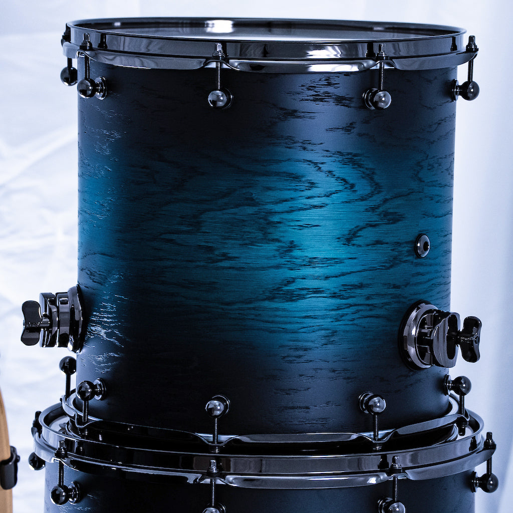 Chaos Phoenix II Maple & Oak Drum Kit - Blue Burst