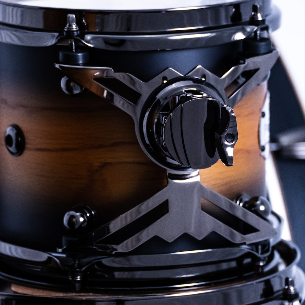 Chaos Phoenix II Maple & Oak Drum Kit - Orange Burst