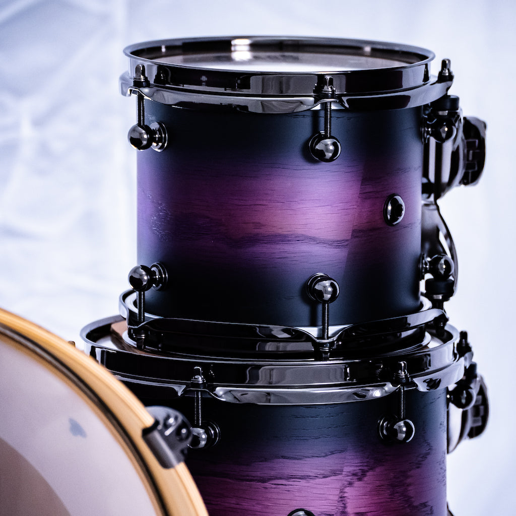 Chaos Phoenix II Maple & Oak Drum Kit - Purple Burst