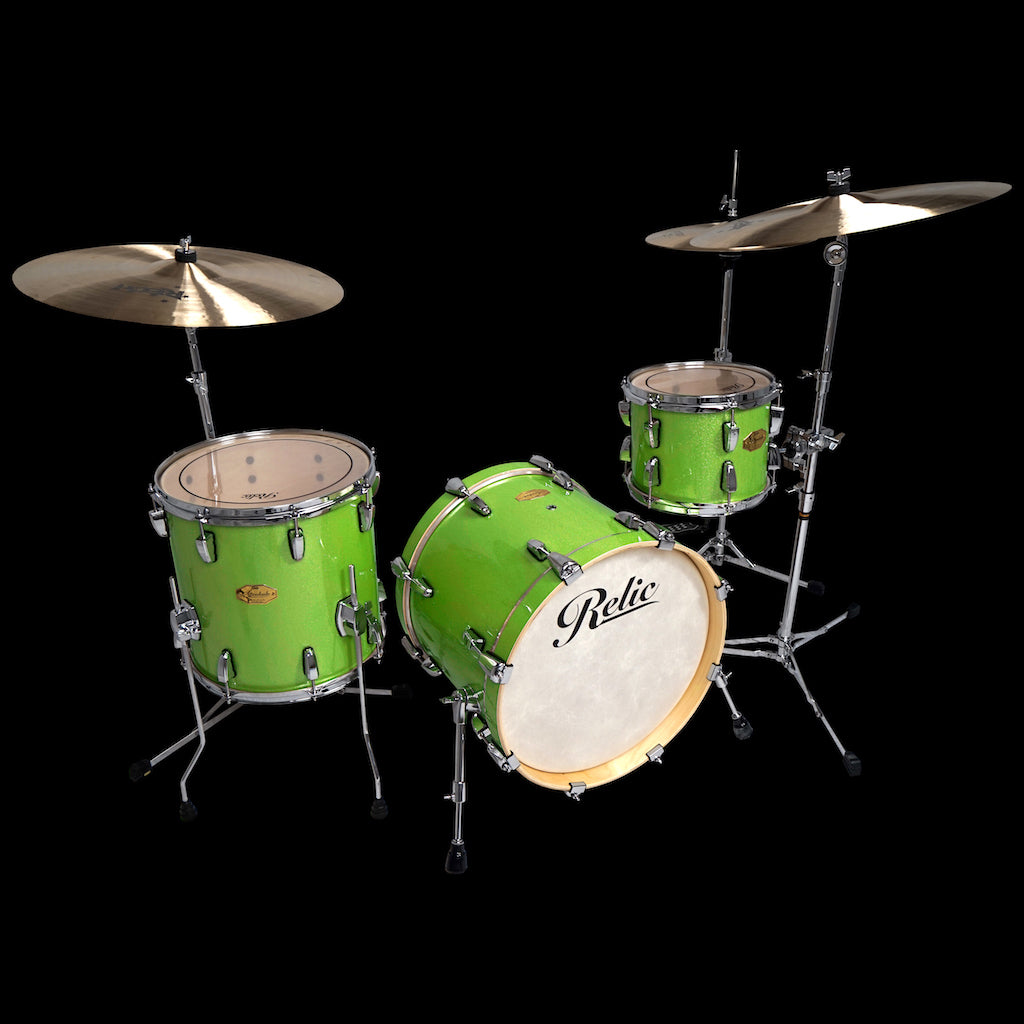 Relic Accolade Bop Drum Kit - Apple Sparkle
