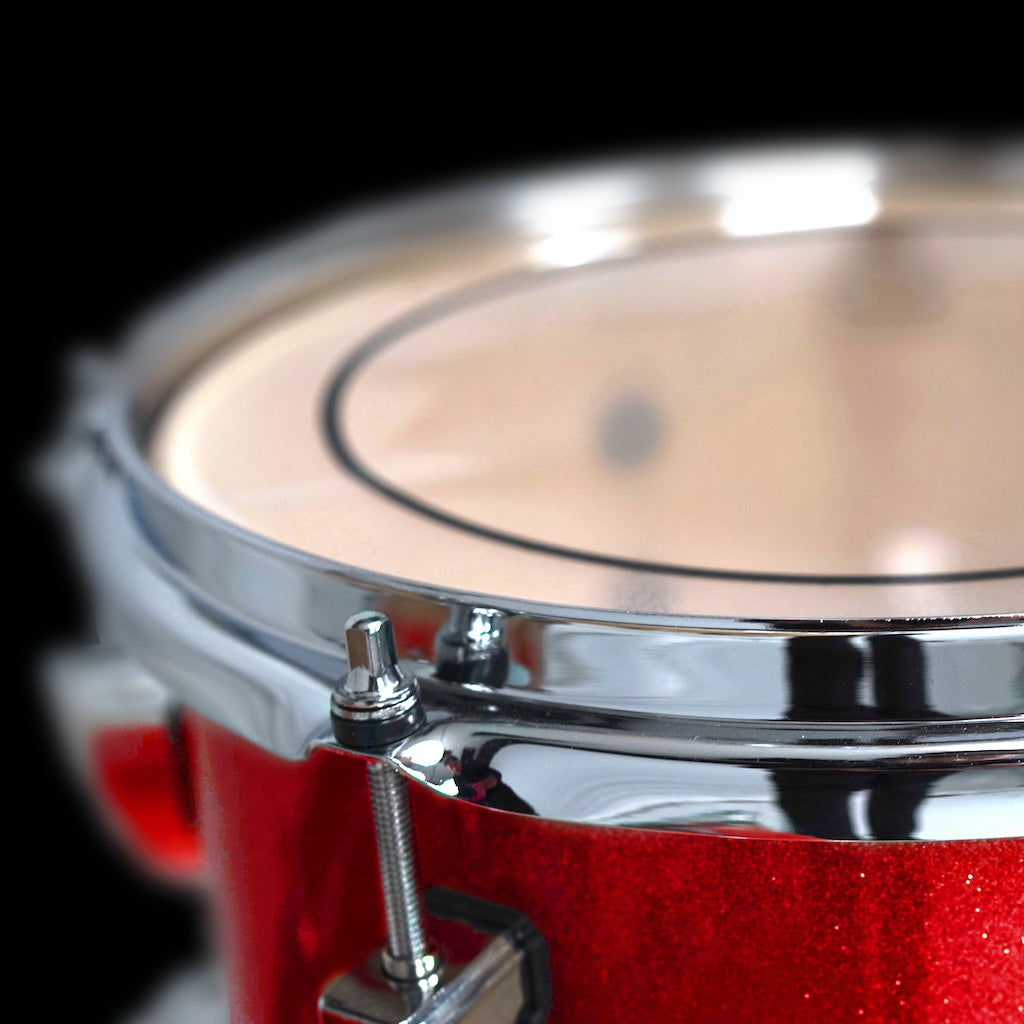 Relic Drums - Vintage Drums Red Sparkle Drums