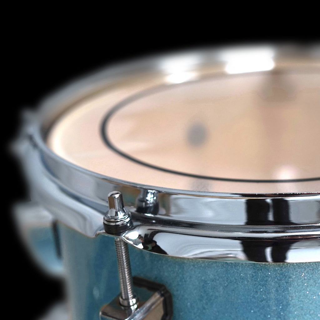 Relic Drums - Vintage Drums Turquoise Sparkle Drums