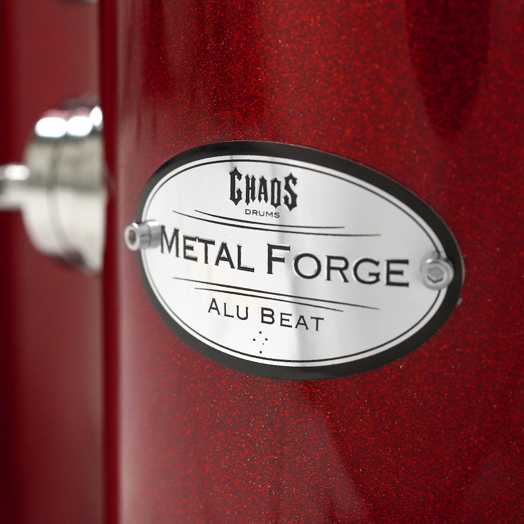Chaos Metal Forge Alu Beat Cannon Toms - Red Sparkle