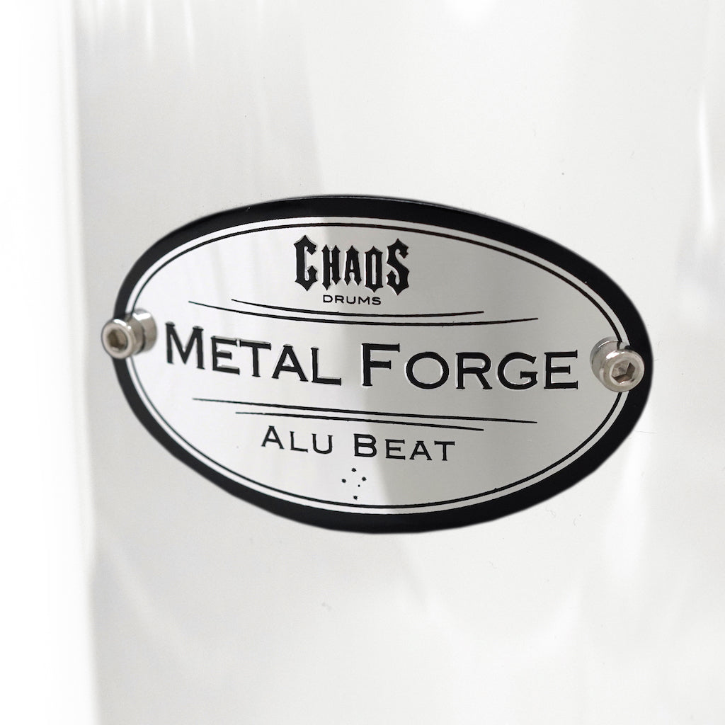 Chaos Metal Forge Alu Beat Cannon Toms - White