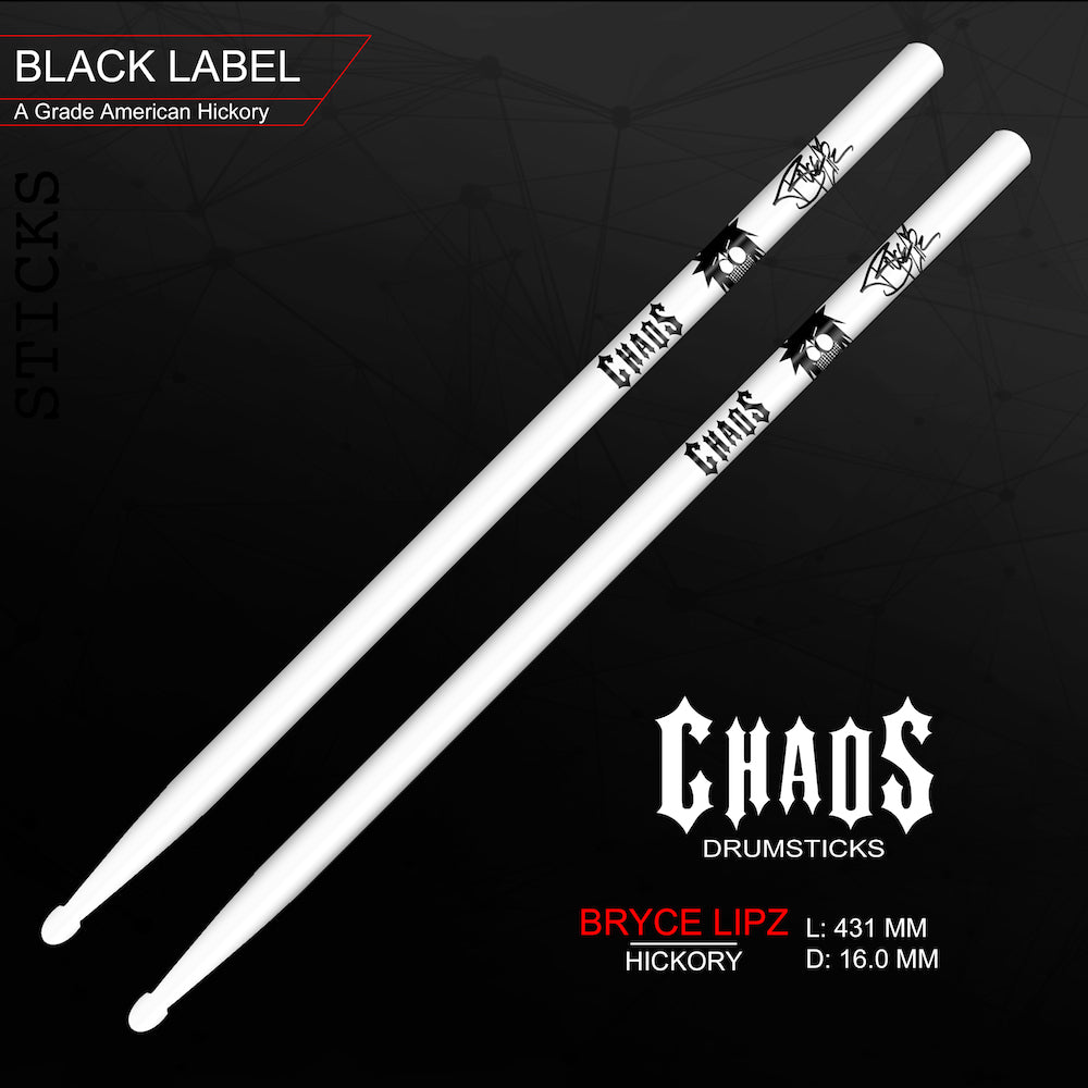 Chaos Bryce Mileto X2B Drum Sticks - Signature