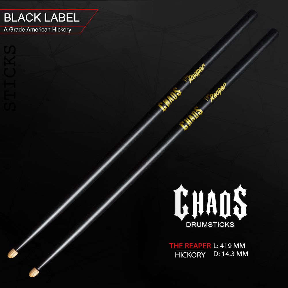 Chaos The Reaper X5A Drum Sticks - Signature