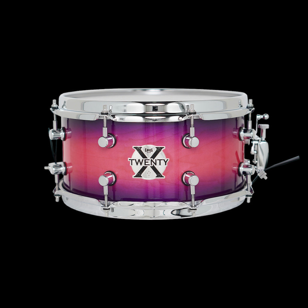 Chaos Twenty X 13x6.5 20 Ply Snare Drum - Cotton Candy