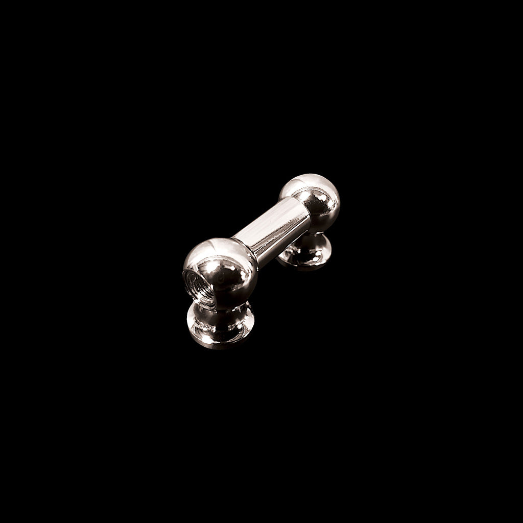 Single DFP 25.4mm Black Nickel Single End Vintage Tube Drum Lug