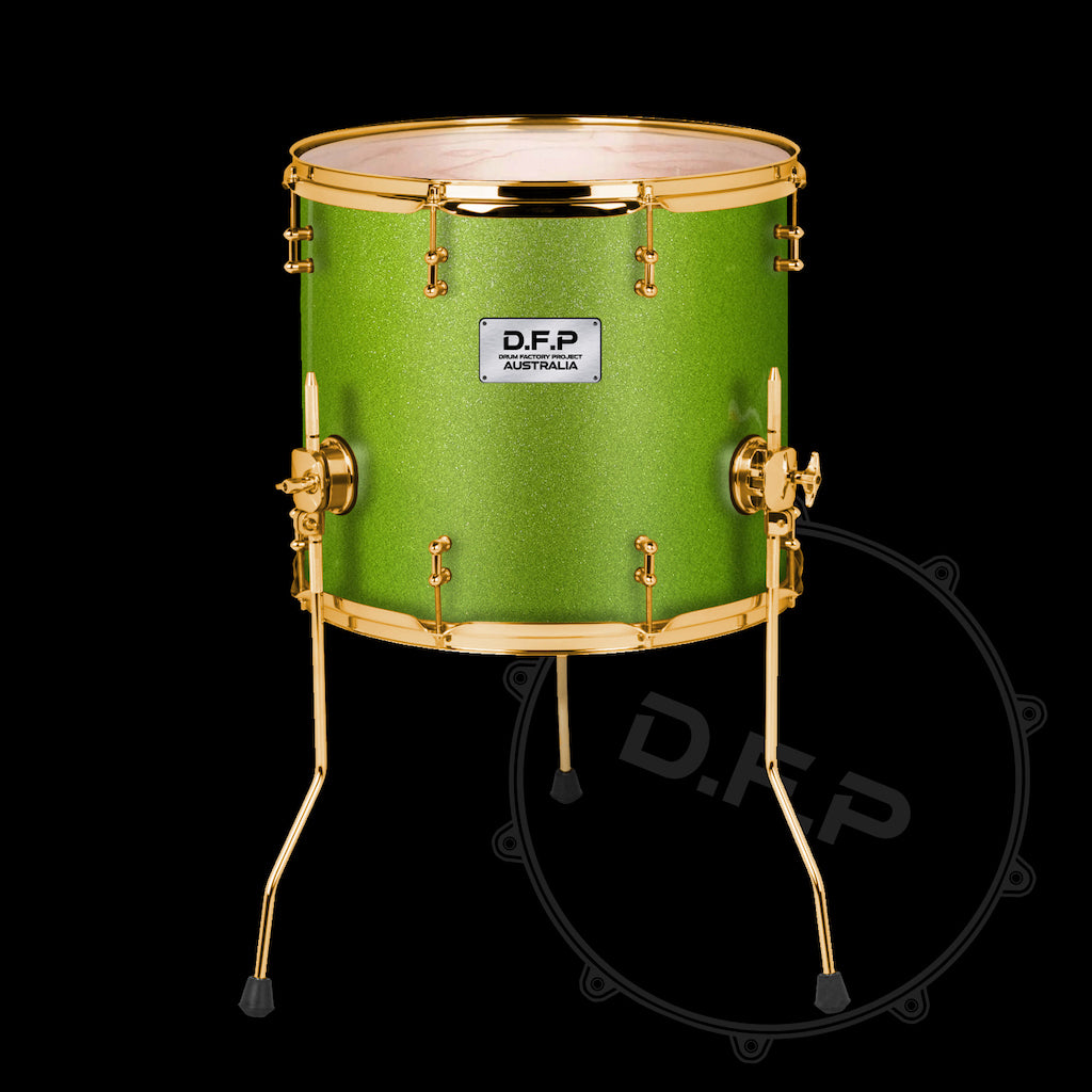 DFP Drum Wrap Apple Sparkle Green Sparkle