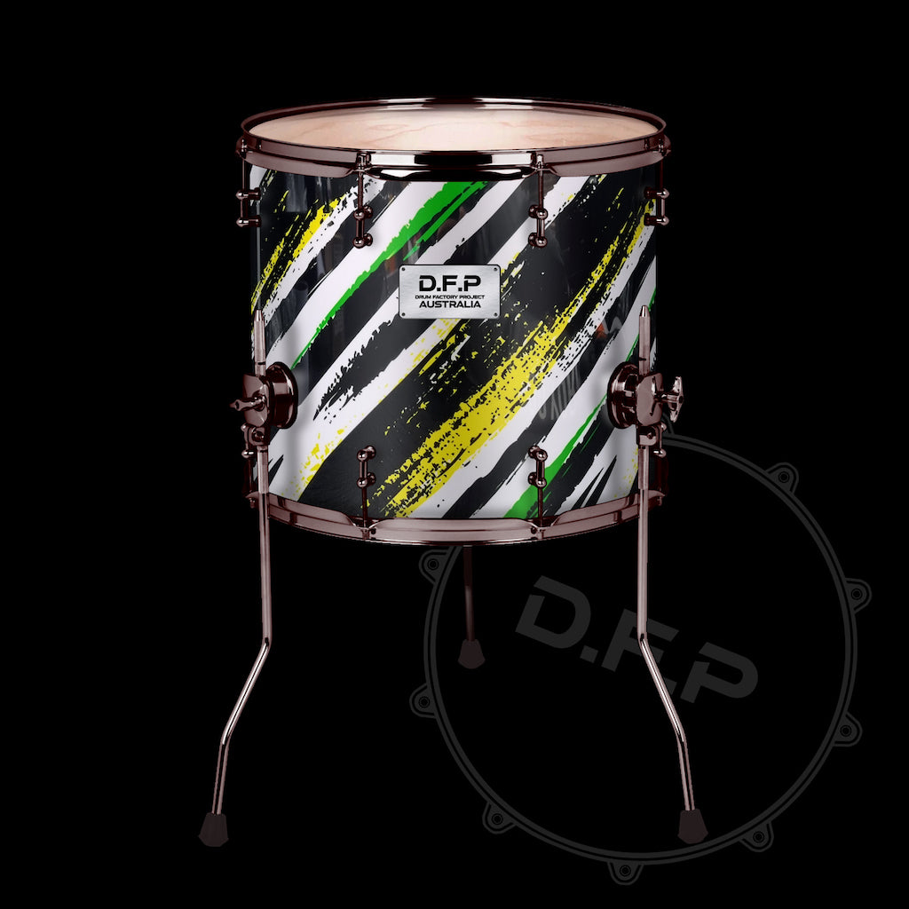 DFP Drum Wrap Graffiti