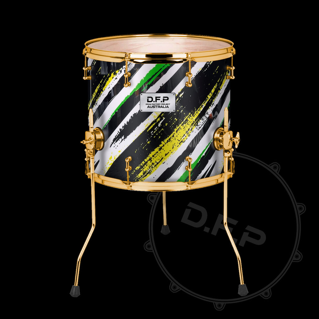 DFP Drum Wrap Graffiti