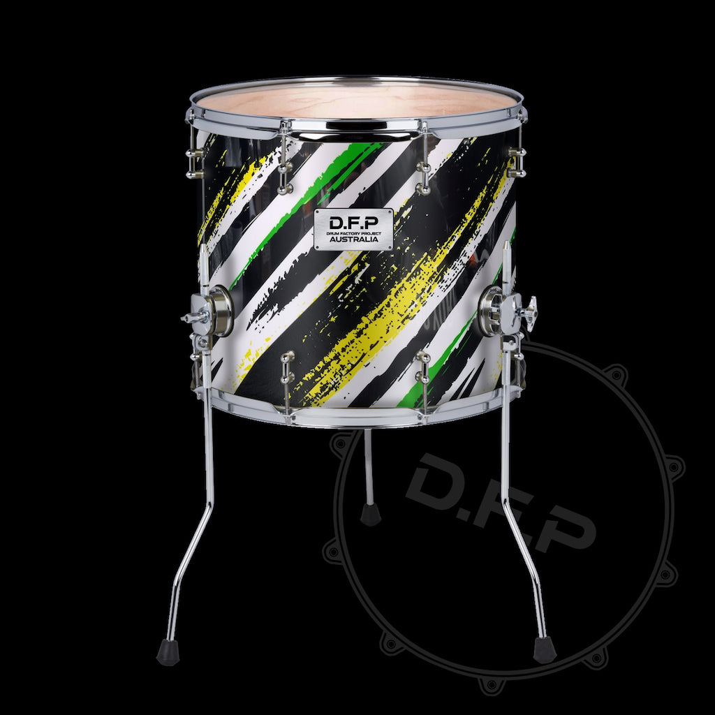 DFP Drum Wrap Graffiti
