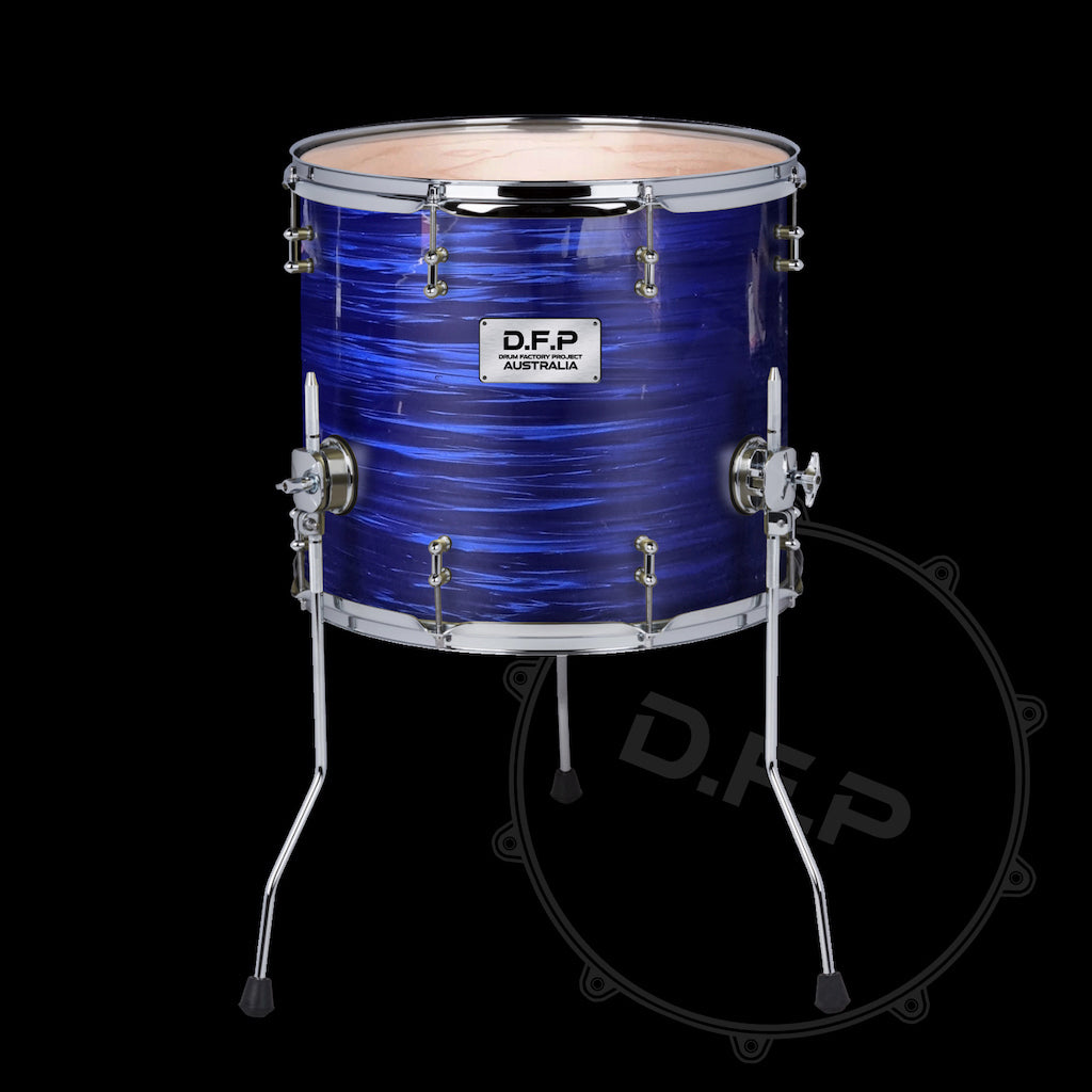 DFP Drum Wrap - Blue Oyster