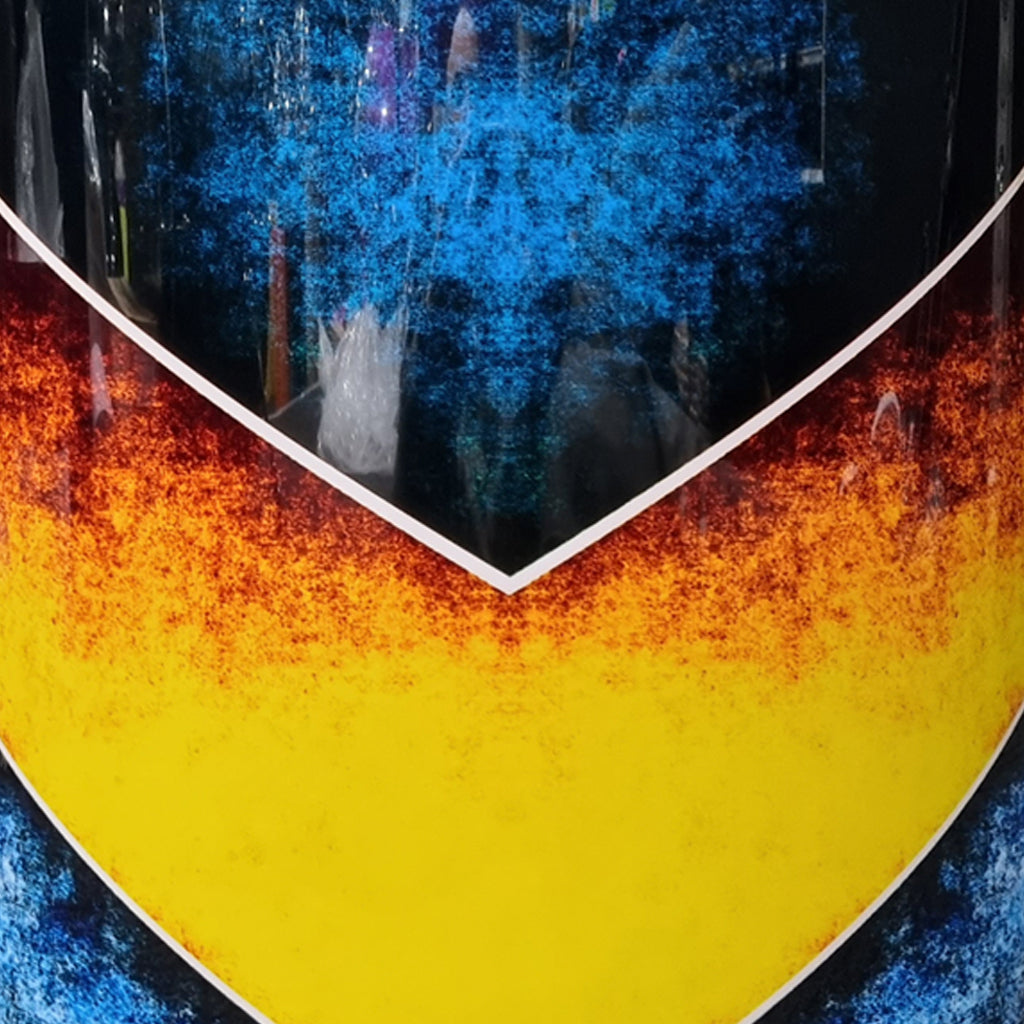 DFP Drum Wrap - Yellow & Blue V