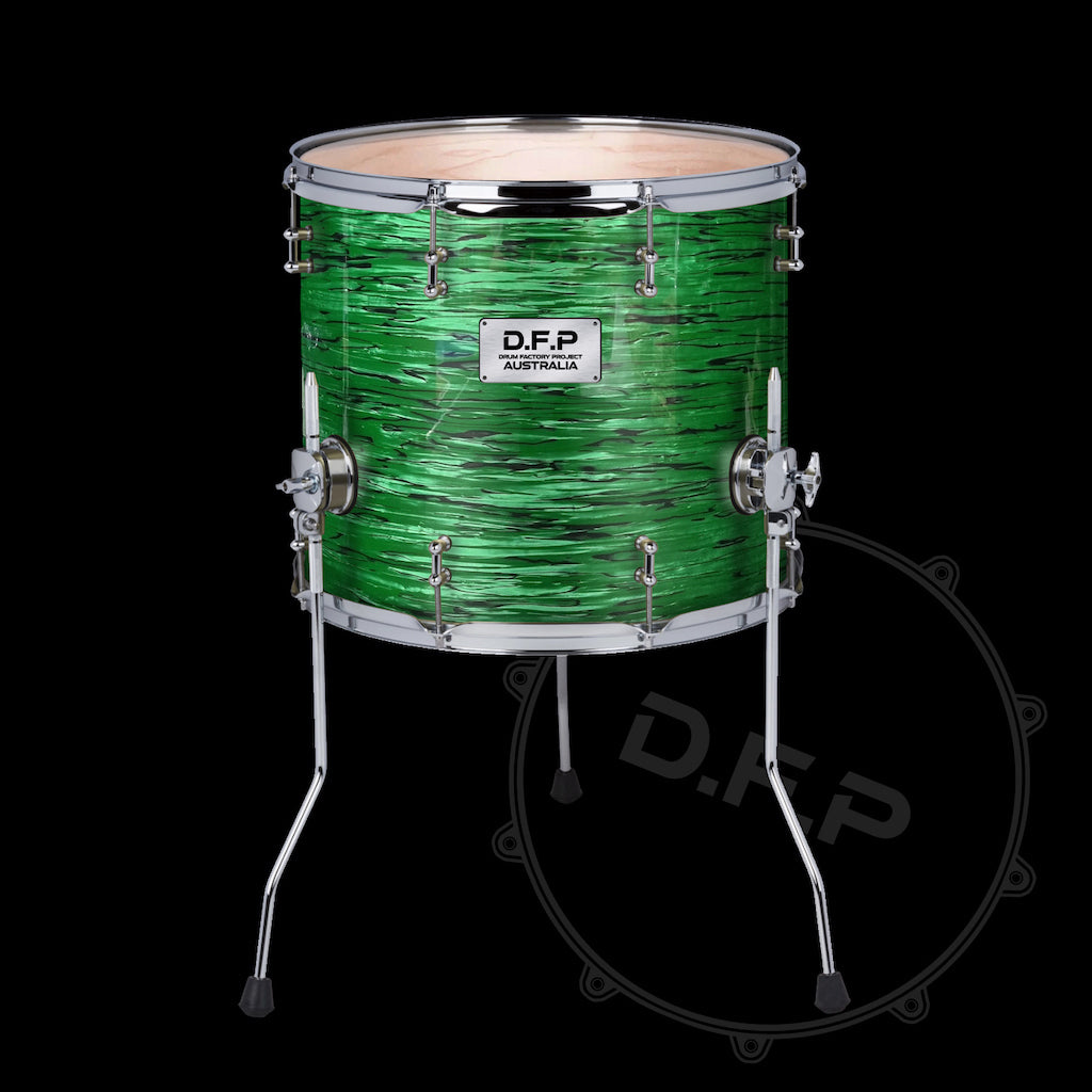 DFP Drum Wrap - Green Oyster