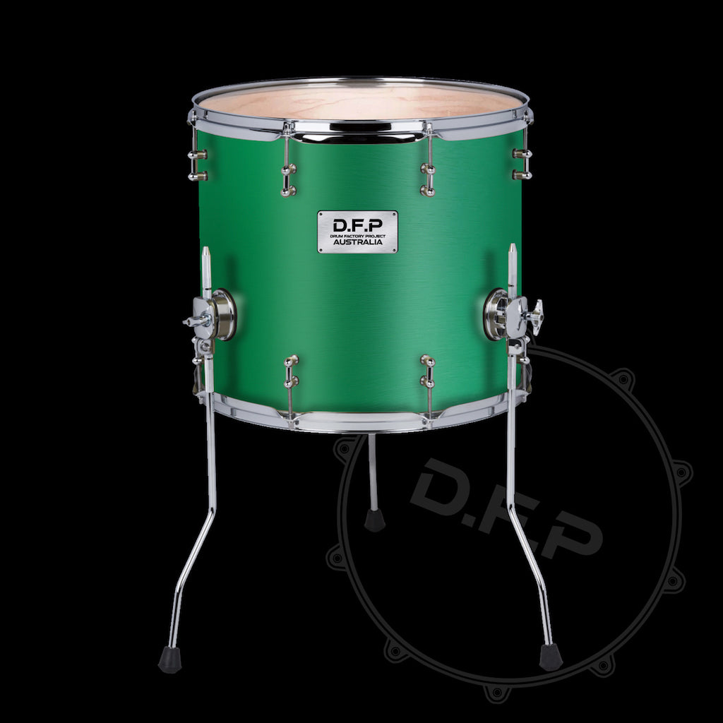 DFP Drum Wrap - Gun Metal Green