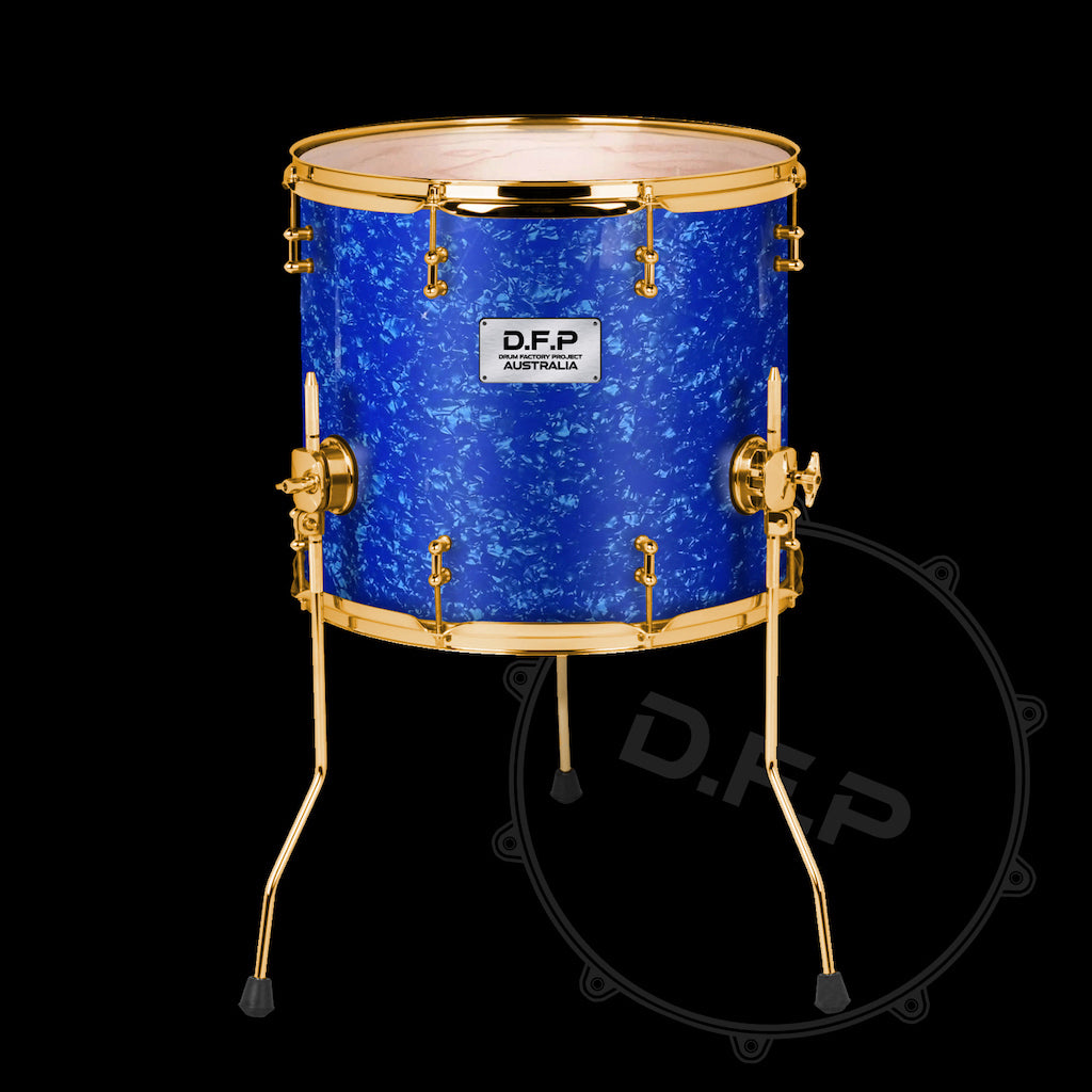 DFP Drum Wrap - Blue Marine Pearl
