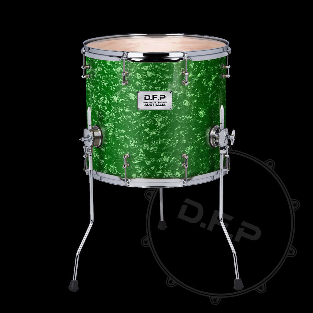 DFP Drum Wrap - Green Marine Pearl