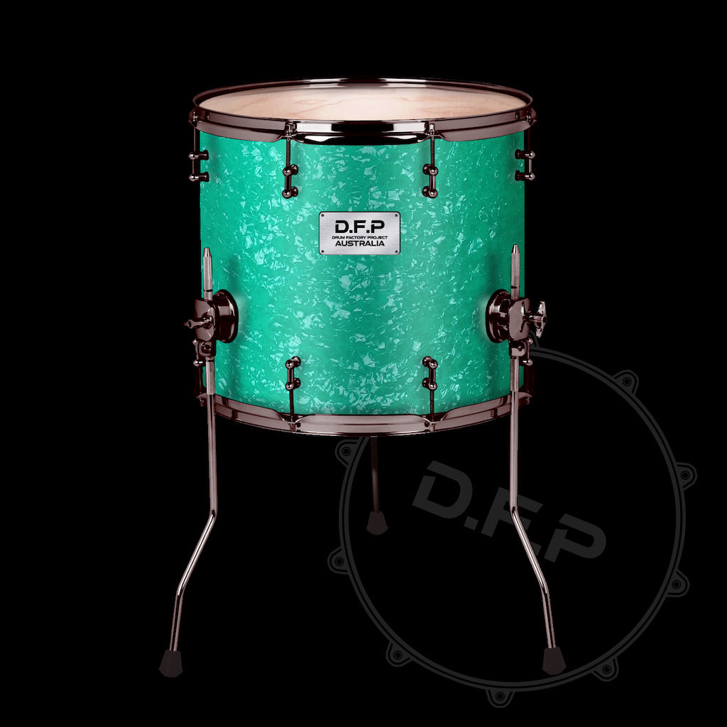 DFP Drum Wrap - Mint Green Marine Pearl