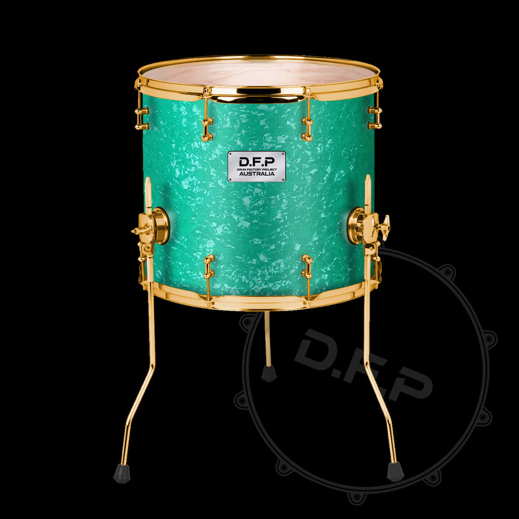 DFP Drum Wrap - Mint Green Marine Pearl