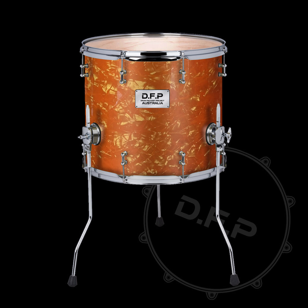 DFP Drum Wrap - Orange Marine Pearl