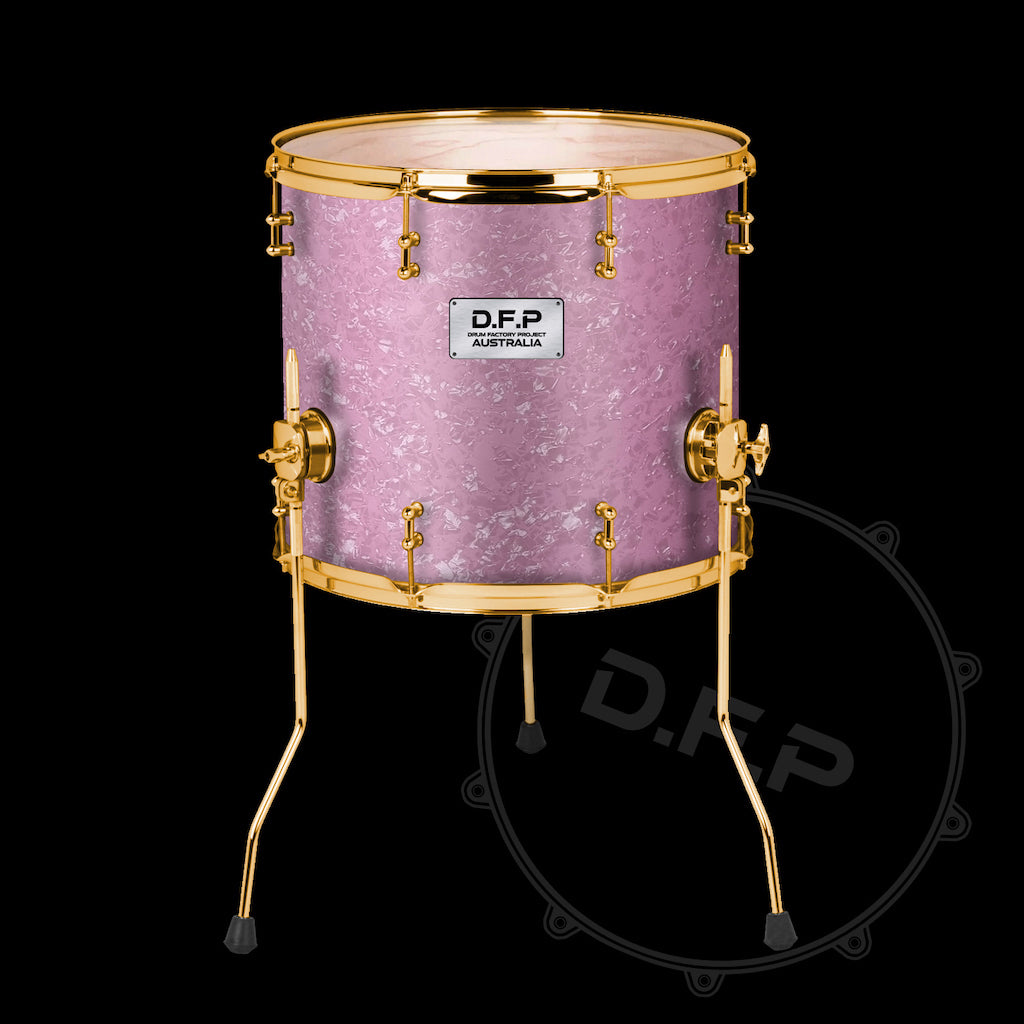 DFP Drum Wrap - Pink Marine Pearl