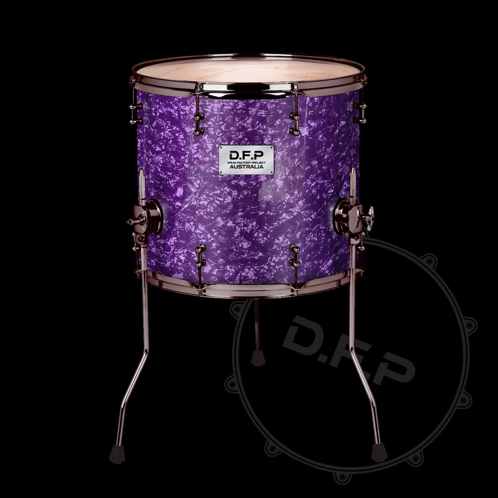 DFP Drum Wrap - Purple Marine Pearl