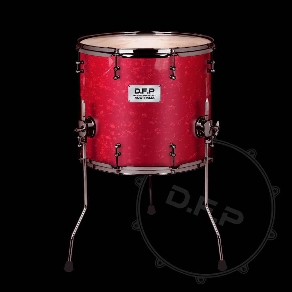 DFP Drum Wrap - Red Marine Pearl