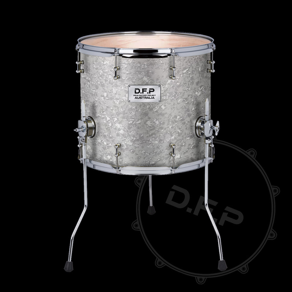 DFP Drum Wrap - White Marine Pearl