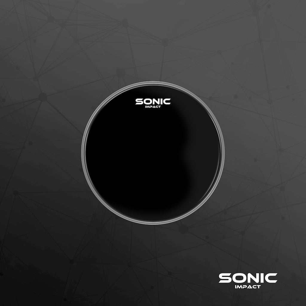 Sonic Impact 10'' Black Drum Head
