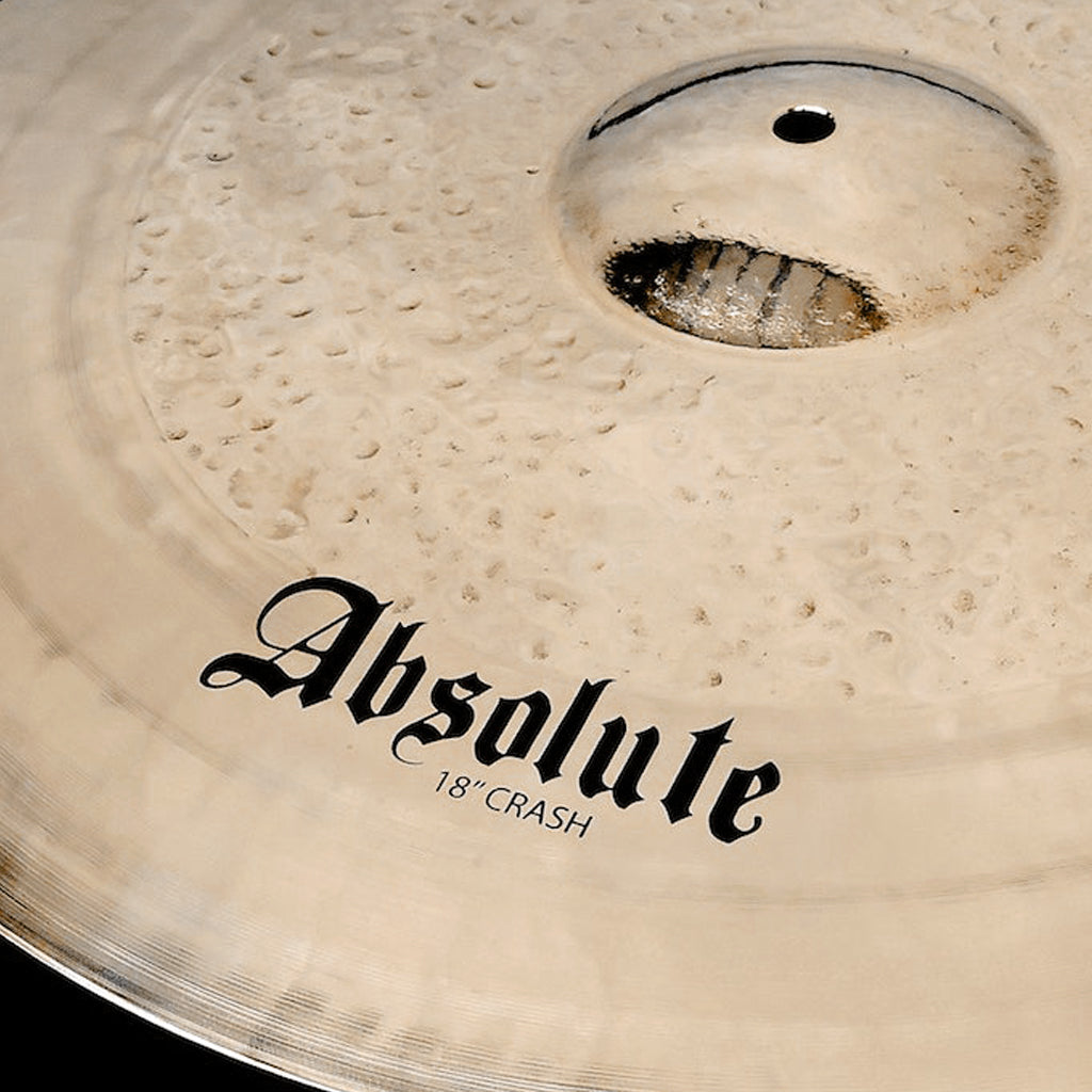 close up of Rech Absolute 18" Crash Cymbal
