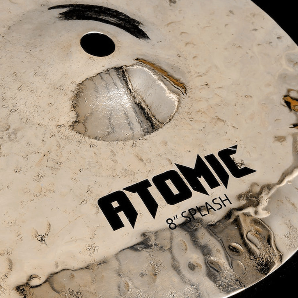 Close Up of Rech Atomic 8" Splash Cymbal