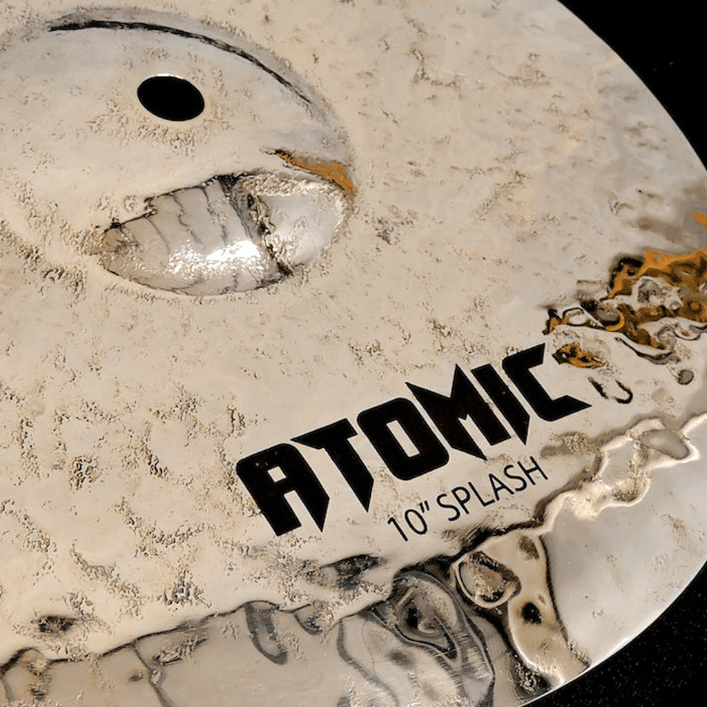 Close Up of Rech Atomic 10" Splash Cymbal