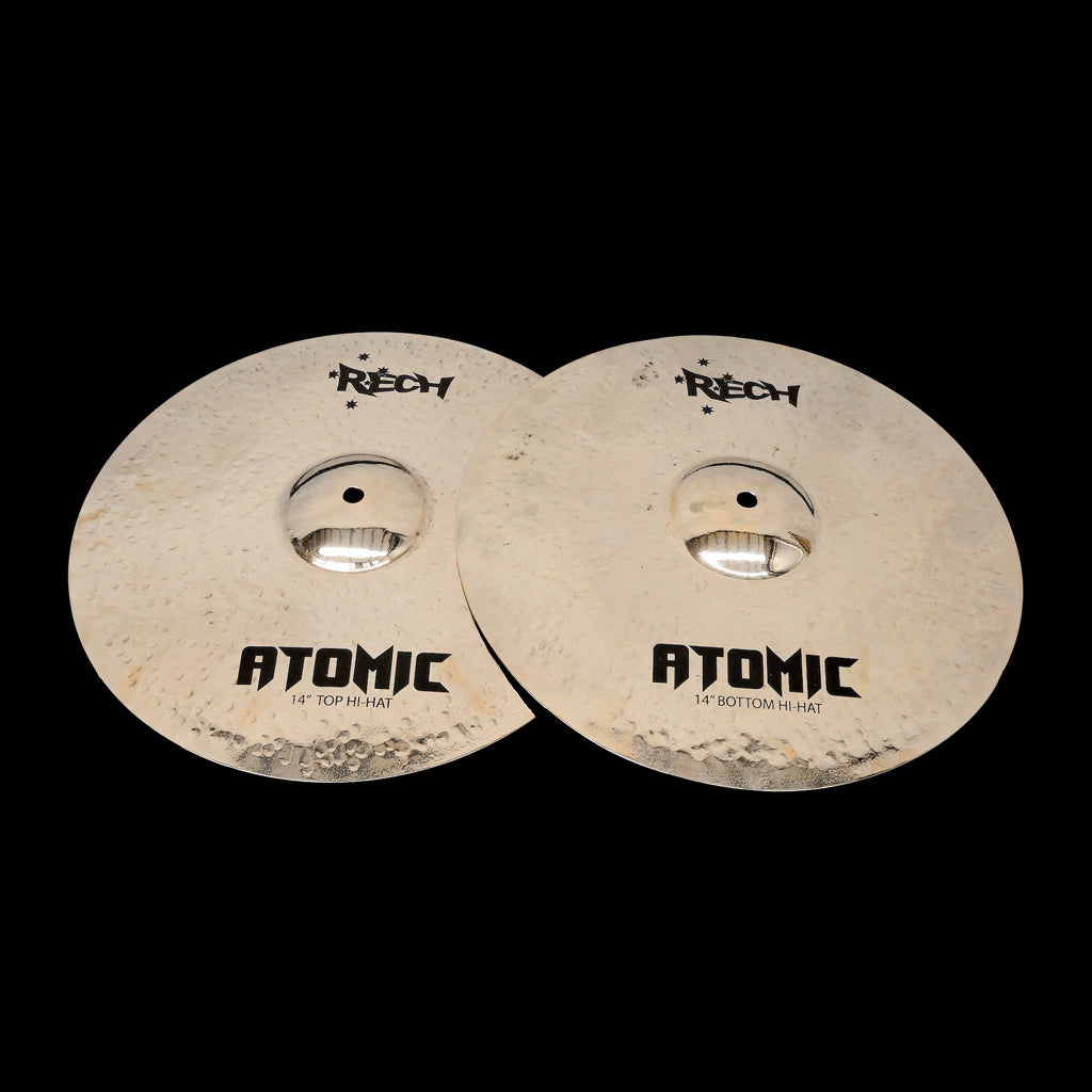 Rech Atomic 14" Hi Hat Cymbals