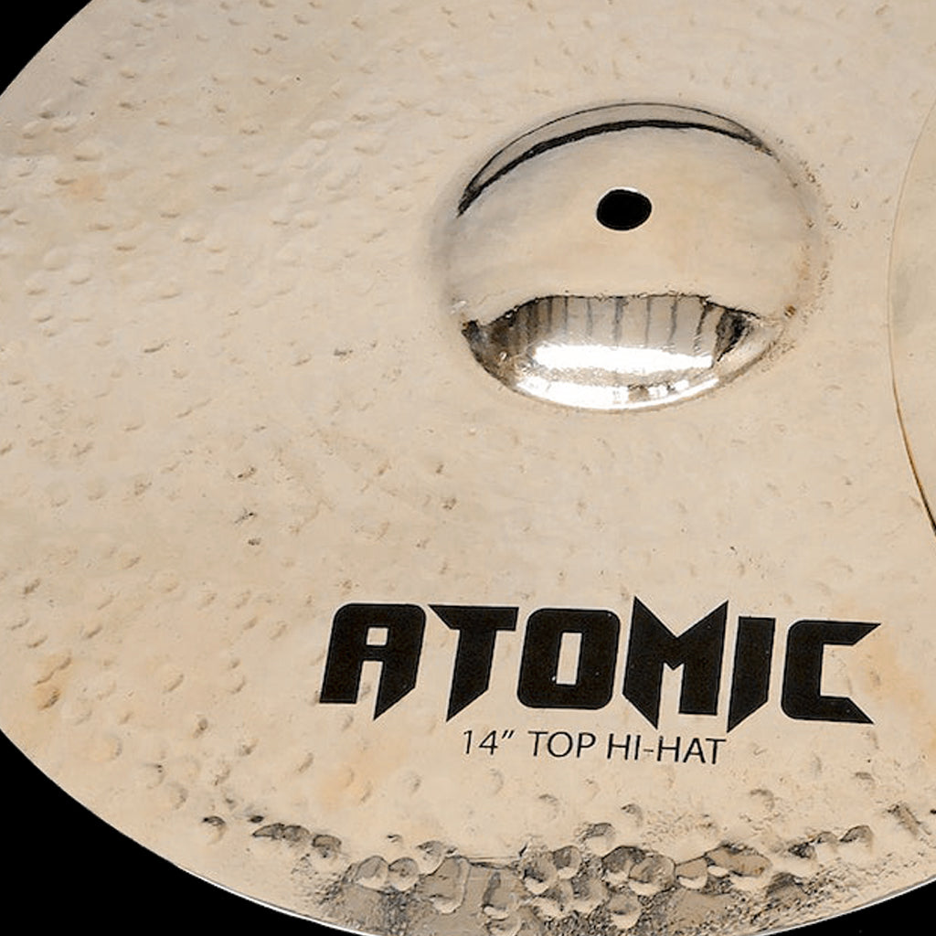 Close Up of Rech Atomic 14" Hi Hat Cymbals