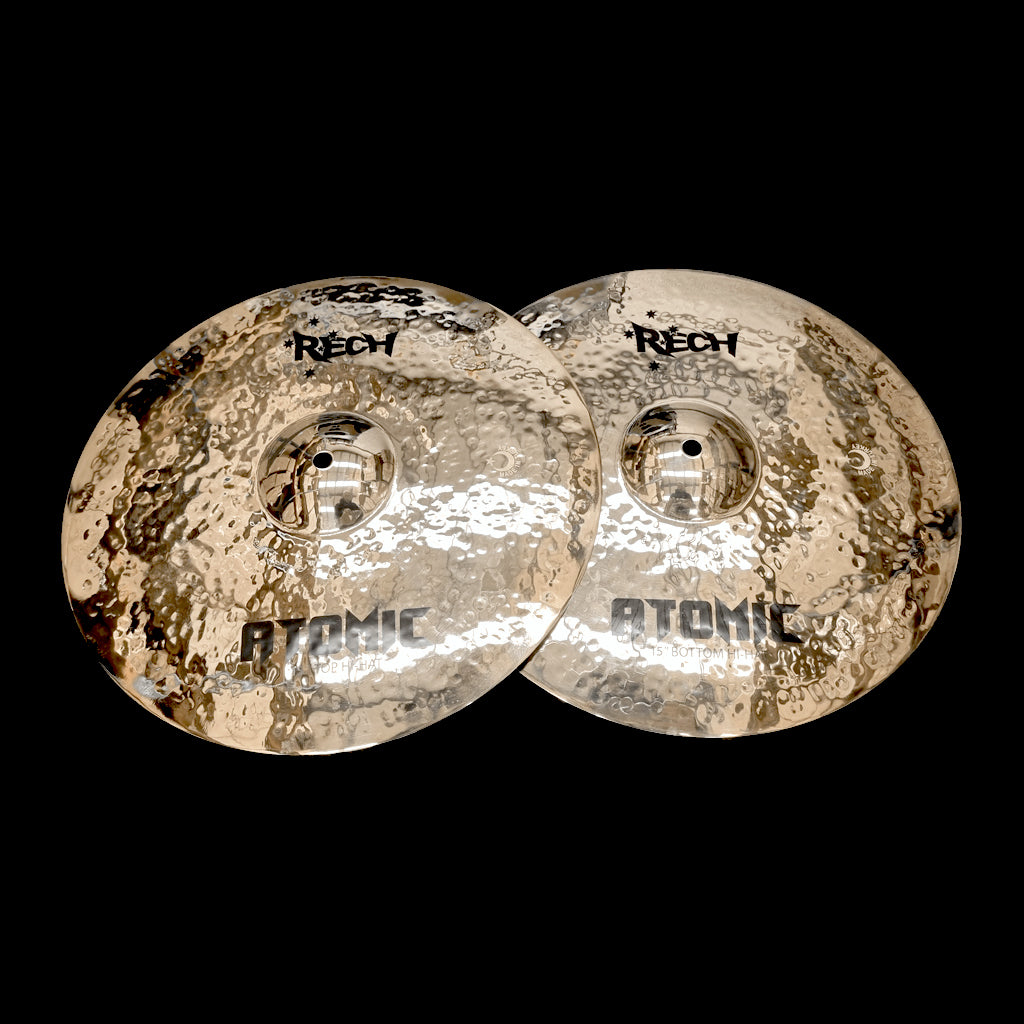 Rech Atomic 15" Hi Hat Cymbals