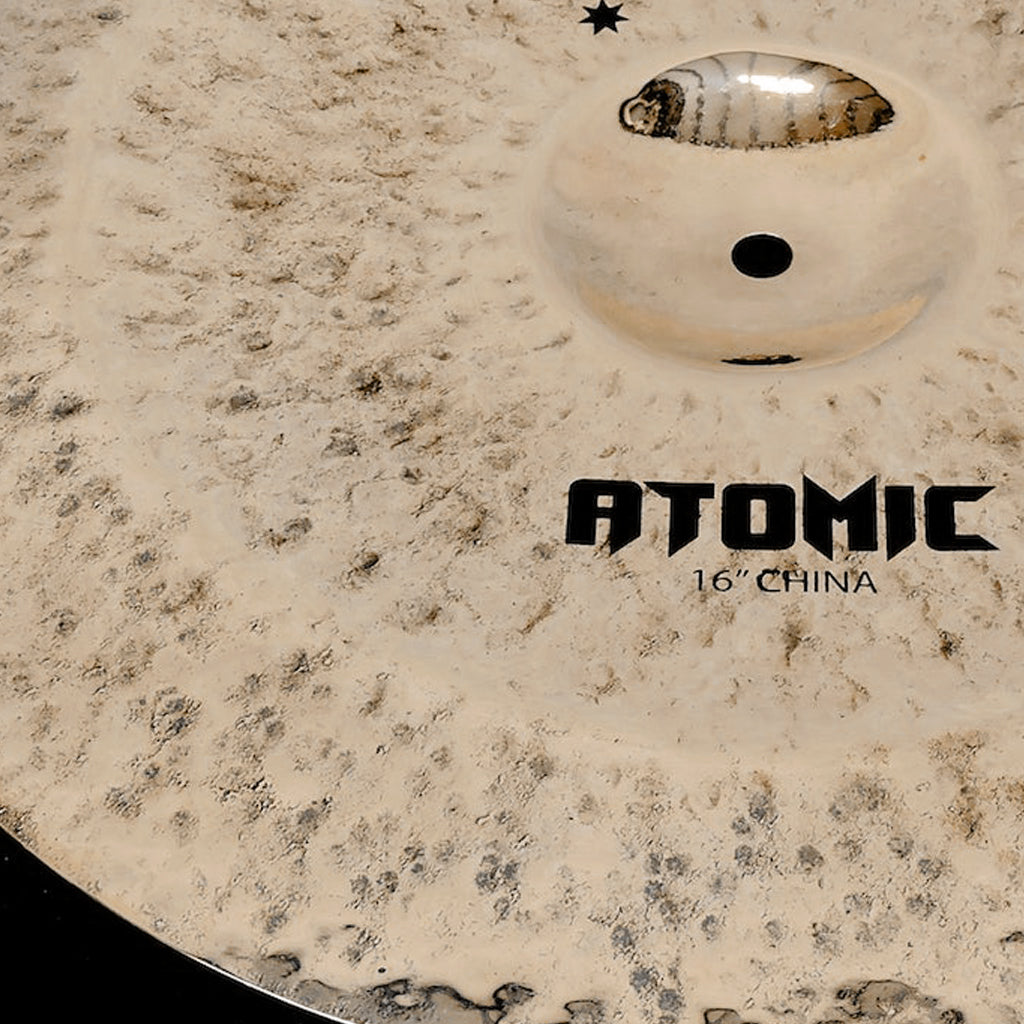 Close up of Rech Atomic 16" China Cymbal