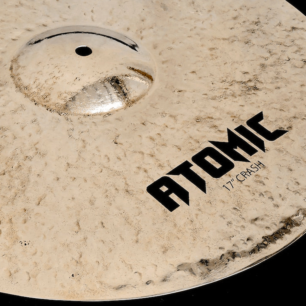 Close Up of Rech Atomic 17" Crash Cymbal