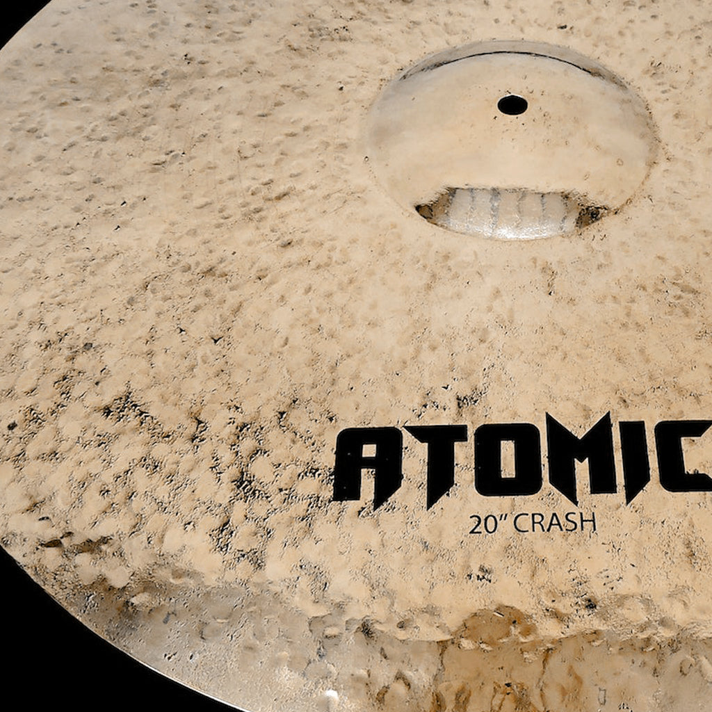 Close Up of Rech Atomic 20" Crash Cymbal