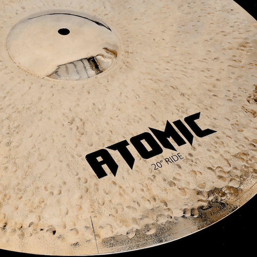 Close Up of Rech Atomic 20" Ride Cymbal