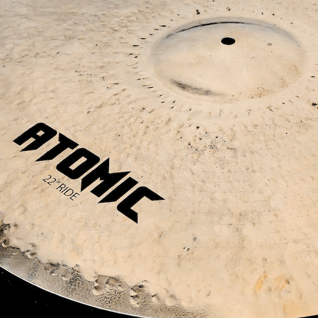 Close Up of Rech Atomic 22" Ride Cymbal