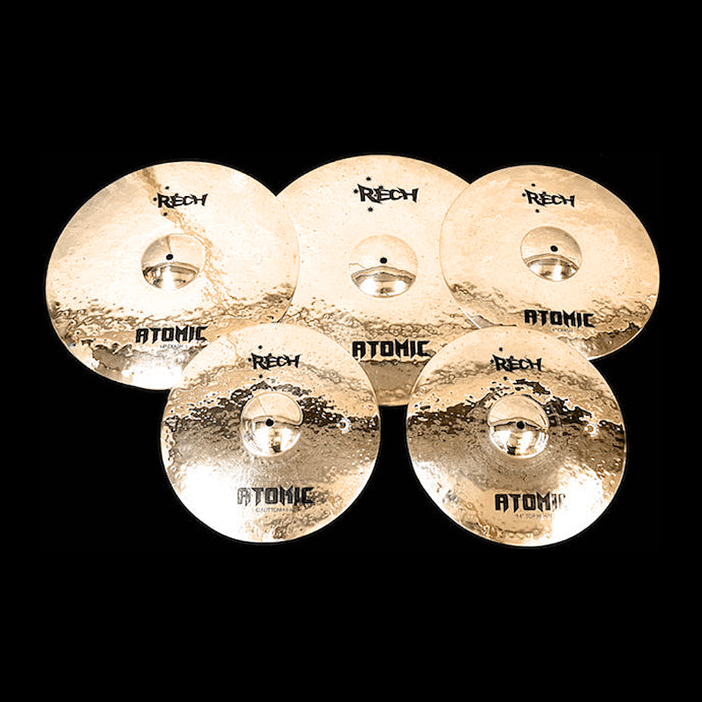 Rech Atomic 5 Piece Cymbal Pack Set